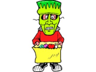 Sticker Custom Preview Image #073138 Holidays Halloween Costume Frankenstein1
