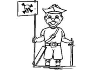 Sticker Custom Preview Image #073169 Holidays Halloween Costume Pirate04