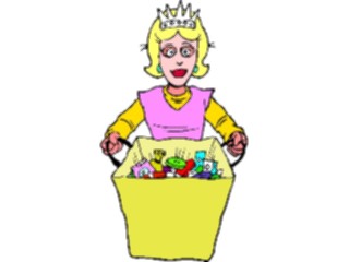 Sticker Custom Preview Image #073176 Holidays Halloween Costume Princess
