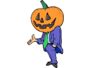 Sticker Custom Preview Image #073178 Holidays Halloween Costume Pumpkin1