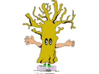 Sticker Custom Preview Image #073191 Holidays Halloween Costume Tree