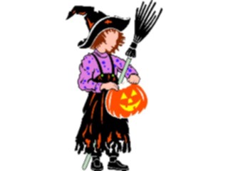 Sticker Custom Preview Image #073198 Holidays Halloween Costume Witch02