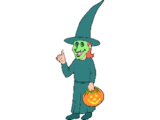 Sticker Custom Preview Image #073199 Holidays Halloween Costume Witch03