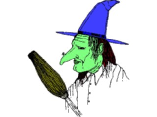 Sticker Custom Preview Image #073206 Holidays Halloween Costume Witch10