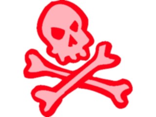 Sticker Custom Preview Image #073225 Holidays Halloween Crossbones2
