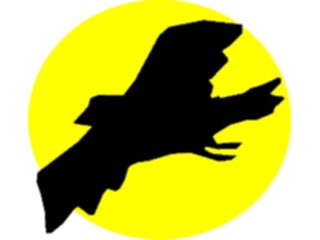 Sticker Custom Preview Image #073227 Holidays Halloween Crow1