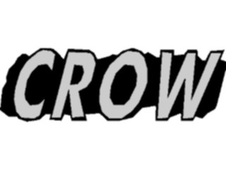 Sticker Custom Preview Image #073229 Holidays Halloween Crow Title