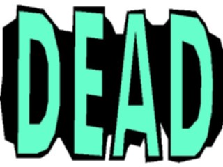 Sticker Custom Preview Image #073235 Holidays Halloween Dead Title
