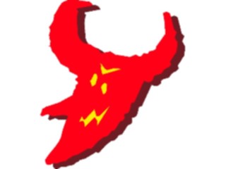Sticker Custom Preview Image #073244 Holidays Halloween Devil Mask