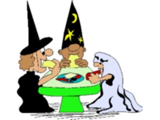 Sticker Custom Preview Image #073255 Holidays Halloween Eatingin Costumes