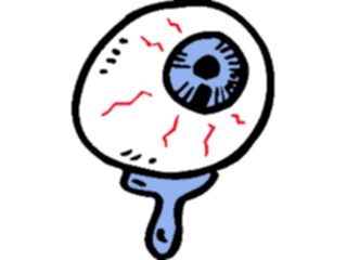 Sticker Custom Preview Image #073257 Holidays Halloween Eyeball1