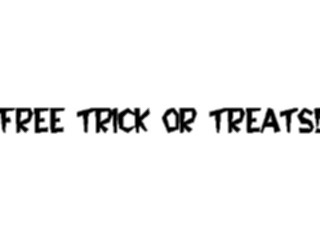 Sticker Custom Preview Image #073310 Holidays Halloween Free Trickor Treats