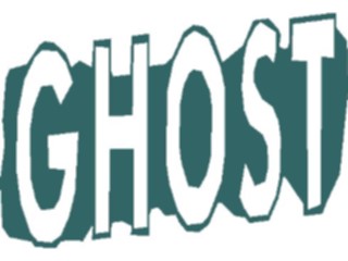 Sticker Custom Preview Image #073421 Holidays Halloween Ghost Title