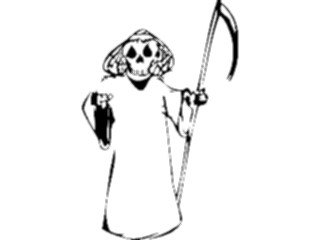 Sticker Custom Preview Image #073496 Holidays Halloween Grim Reaper3