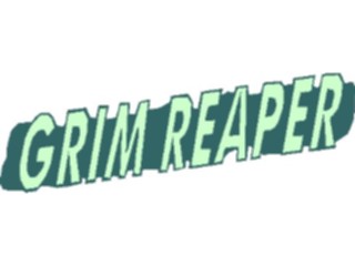 Sticker Custom Preview Image #073502 Holidays Halloween Grim Reaper Title