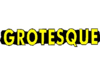 Sticker Custom Preview Image #073503 Holidays Halloween Grotesque Title