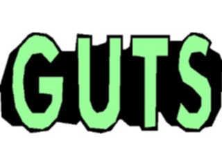 Sticker Custom Preview Image #073506 Holidays Halloween Guts Title