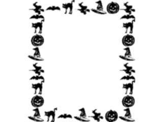 Sticker Custom Preview Image #073513 Holidays Halloween Halloween Frame1