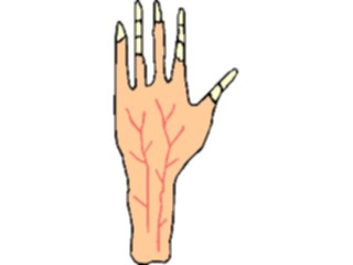 Sticker Custom Preview Image #073522 Holidays Halloween Hand4