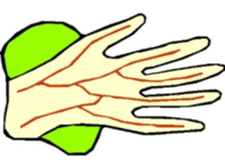 Sticker Custom Preview Image #073524 Holidays Halloween Hand6