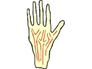 Sticker Custom Preview Image #073525 Holidays Halloween Hand7