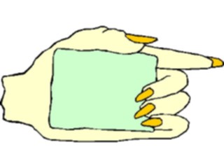 Sticker Custom Preview Image #073535 Holidays Halloween Handwith Sign1