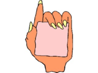 Sticker Custom Preview Image #073537 Holidays Halloween Handwith Sign3
