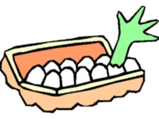 Sticker Custom Preview Image #073556 Holidays Halloween Hatching Eggs