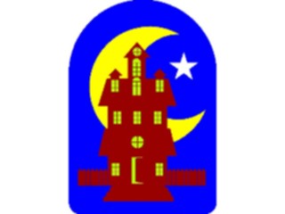 Sticker Custom Preview Image #073565 Holidays Halloween Haunted House08