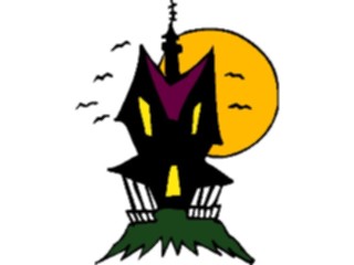 Sticker Custom Preview Image #073567 Holidays Halloween Haunted House10