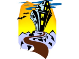 Sticker Custom Preview Image #073570 Holidays Halloween Haunted House13