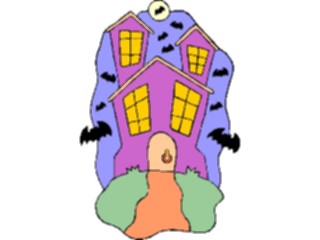 Sticker Custom Preview Image #073573 Holidays Halloween Haunted House16