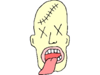 Sticker Custom Preview Image #073580 Holidays Halloween Head03