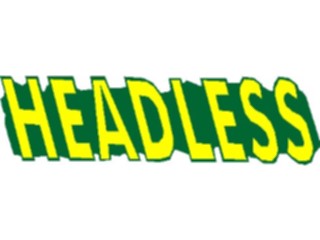 Sticker Custom Preview Image #073593 Holidays Halloween Headless Title