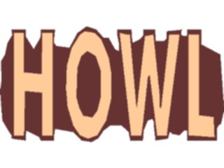 Sticker Custom Preview Image #073600 Holidays Halloween Howl Title