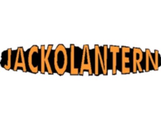 Sticker Custom Preview Image #073604 Holidays Halloween Jacko Lantern Title