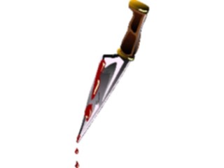 Sticker Custom Preview Image #073607 Holidays Halloween Knife Bloody1