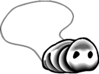 Sticker Custom Preview Image #073628 Holidays Halloween Mask Pig Nose