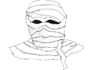 Sticker Custom Preview Image #073636 Holidays Halloween Mummy2