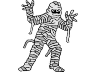 Sticker Custom Preview Image #073641 Holidays Halloween Mummy7