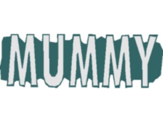 Sticker Custom Preview Image #073645 Holidays Halloween Mummy Title