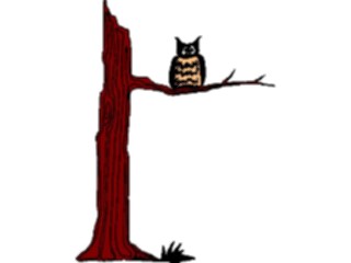 Sticker Custom Preview Image #073651 Holidays Halloween Owlin Tree2
