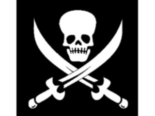 Sticker Custom Preview Image #073657 Holidays Halloween Pirate Symbol