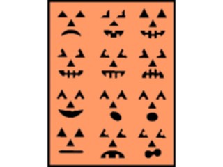 Sticker Custom Preview Image #073855 Holidays Halloween Pumpkin Background02