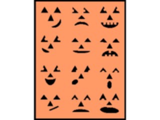 Sticker Custom Preview Image #073857 Holidays Halloween Pumpkin Background04
