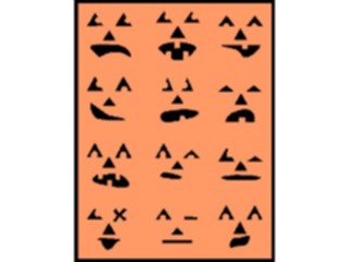 Sticker Custom Preview Image #073859 Holidays Halloween Pumpkin Background06