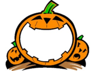 Sticker Custom Preview Image #073888 Holidays Halloween Pumpkin Frame2