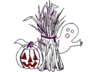 Sticker Custom Preview Image #073891 Holidays Halloween Pumpkin Ghost3