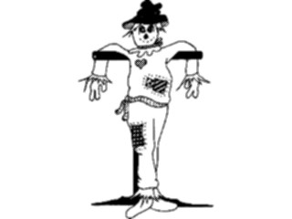Sticker Custom Preview Image #073935 Holidays Halloween Scarecrow2