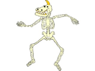 Sticker Custom Preview Image #073960 Holidays Halloween Skeleton10
